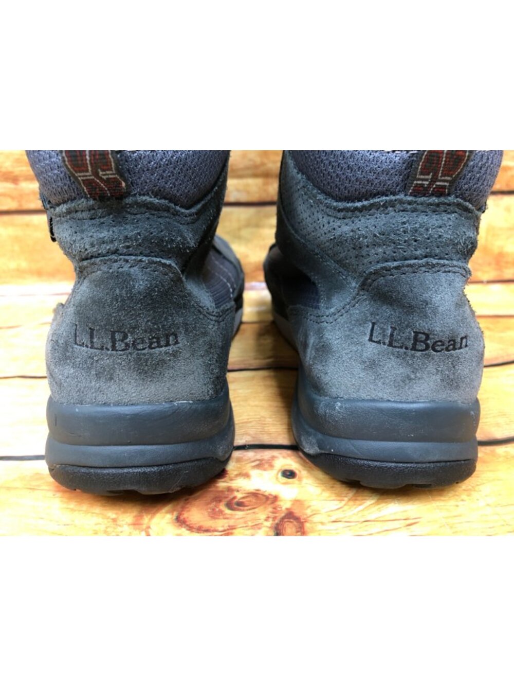 L.L. Bean Mens 8.5 Wide Tek 2.5 Primaloft Gray Snow High Top Sneakers Boots - Picture 9 of 10